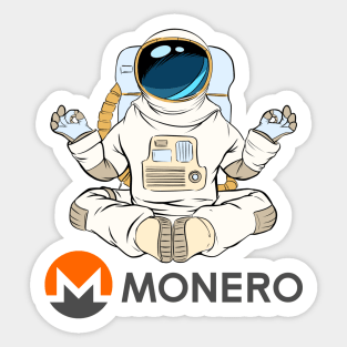 Monero crypto Coin Crypto coin Crypto coin Crytopcurrency Sticker